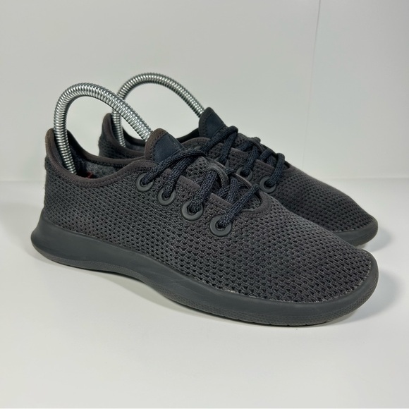 allbirds TR Tree Runners Jet Black (Black Sole) Comfort Running Shoes; Women’s 6 - Picture 4 of 15